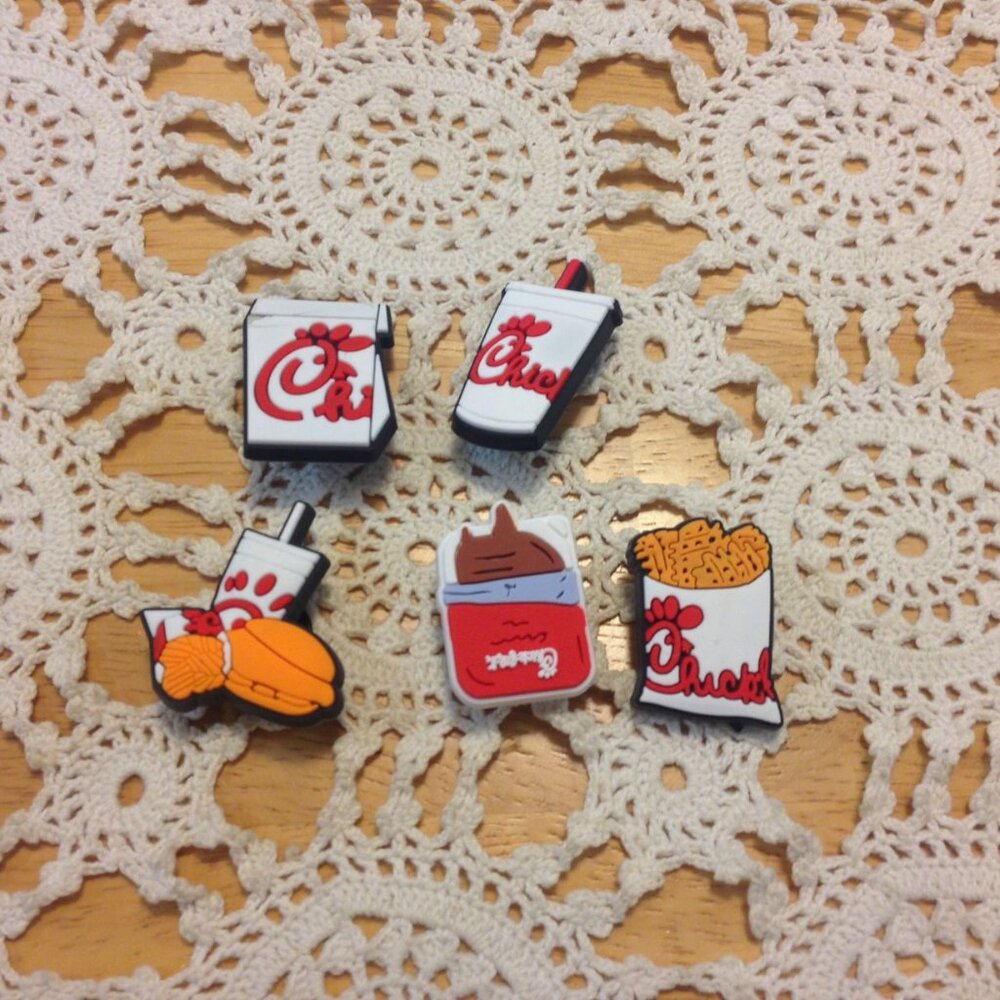 Jibbitz, Shoe Charms for Crocs or similar, Chic-Fil-A